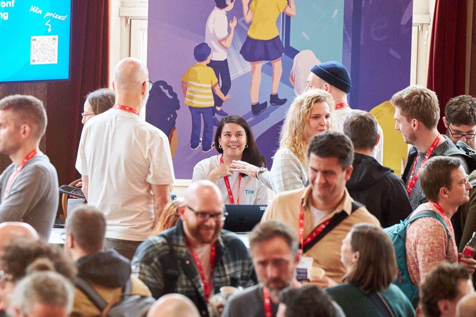 Vicky from Ti.to at SmashingConf Antwerp. Vicky from Ti.to at SmashingConf Antwerp.